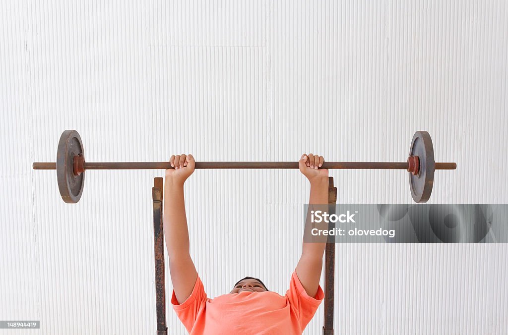 Gewichtheben Gewichte - Lizenzfrei Bankdrücken Stock-Foto