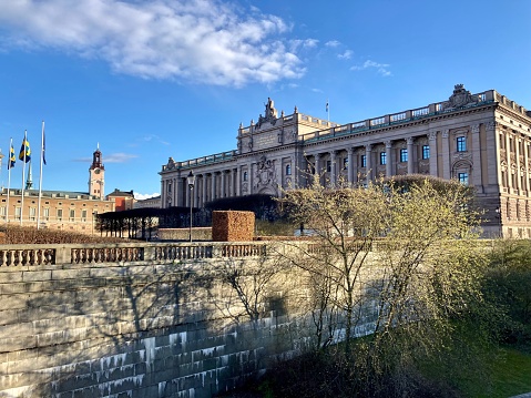 Sweden - Stockholm - swedish Parliament ( Riksdagshuset )
