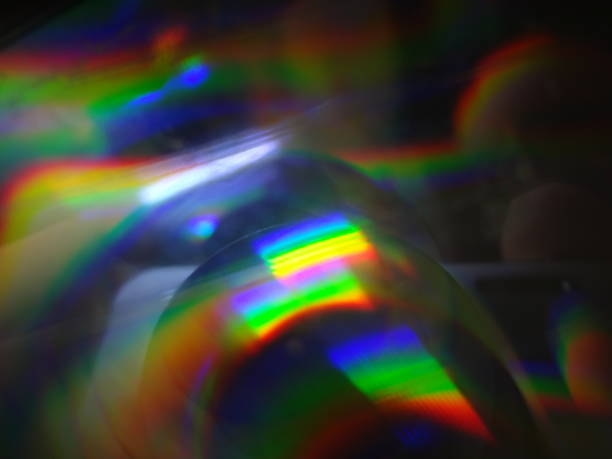 istock Multi Colored Rainbow Neon Striped Abstract Textured Defocused Blurred Swirl Pattern Curve Background 1489454044