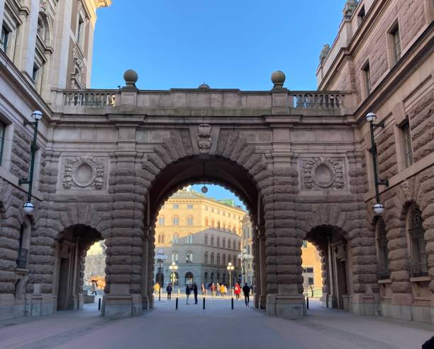 istock Sweden - Stockholm - Riksdagshuset ( swedish parliament ) 1489458071