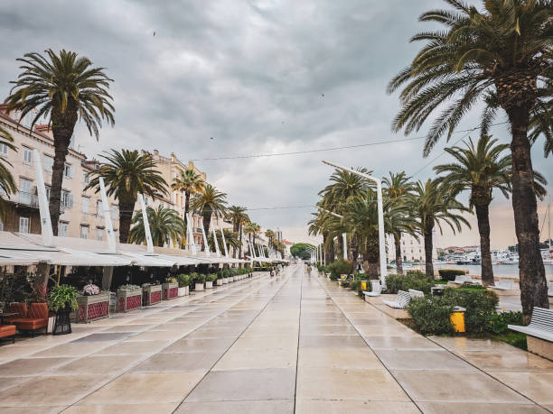 istock Waterfront promenade in Split, Croatia 1489460466