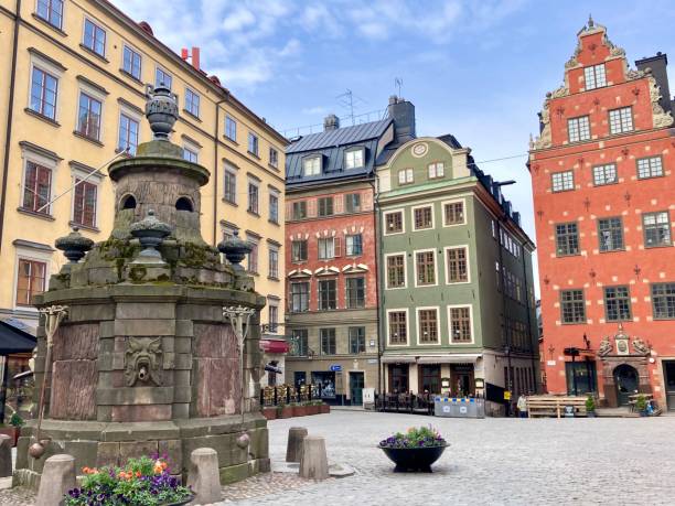 istock Sweden-Stockholm - Gamla Stan - Stortorget place 1489469541
