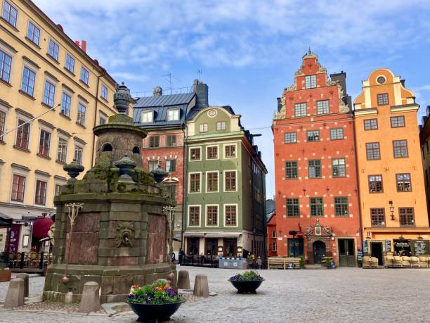 istock Sweden-Stockholm - Gamla Stan - Stortorget place 1489471089
