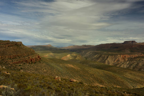 istock Mountain ranges in the Cederberg with a cloudscape looking like a painting 1489477911