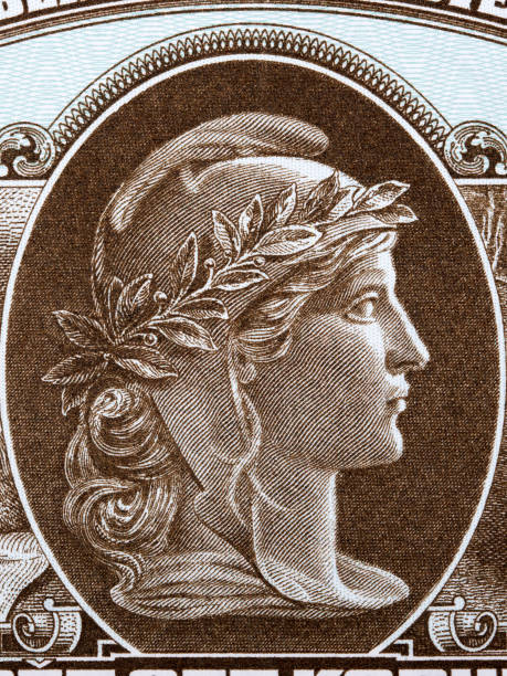 istock Bronze legionnaire a portrait from money 1489484266