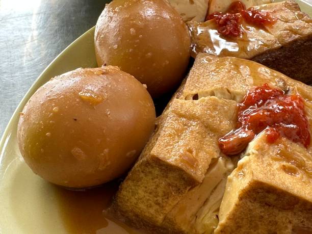 istock Taiwan traditional tofu and boiled eggs 1489489055