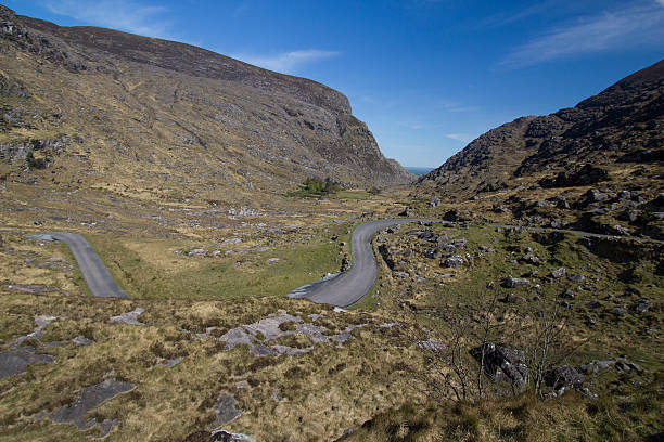 istock Mountain Pass road inside Gap of Dunloe valley, Ireland 148949104