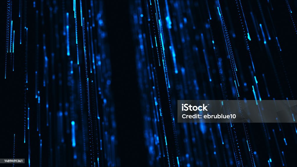 Cyber Background Network Data Abstract Digital Flow Particles Cyber Network Connection Background Big ...