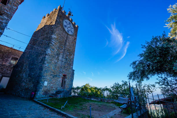Clock Tower, Montecatini high, Tuscany, Italy