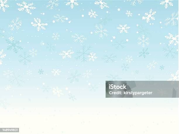 Fiocchi Di Neve - Immagini vettoriali stock e altre immagini di Astratto - Astratto, Festeggiamento, Fiocco di neve