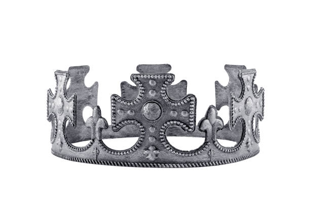 istock King or Queen's old crown isolated on white background with clipping path 1489498544