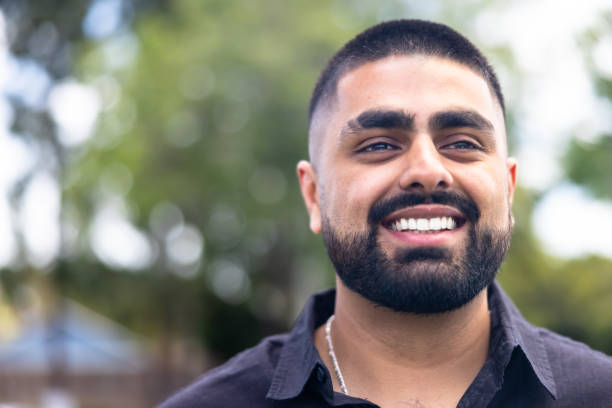 istock Portrait of a Handsome Young Indian Man 1489505266