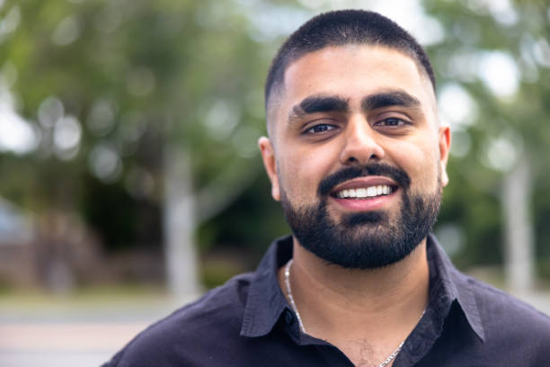 istock Portrait of a Handsome Young Indian Man 1489505273