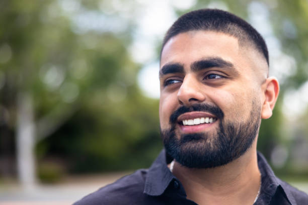 istock Portrait of a Handsome Young Indian Man 1489505277