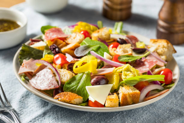 istock Homemade Italian Sub Salad 1489505804