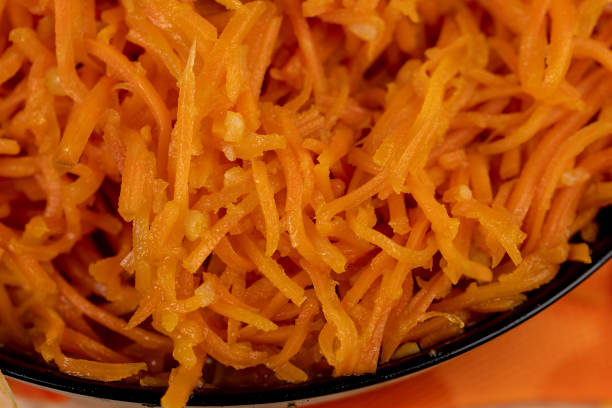 istock Orange carrots pickled with hot spices 1489515377