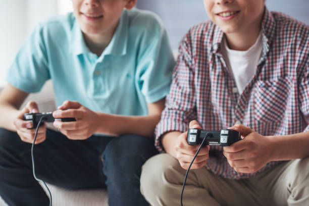 istock Teenage boys at home 1489518367