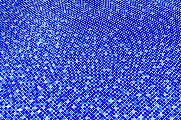 istock Mosaic pool tiles as an background. 1489558821