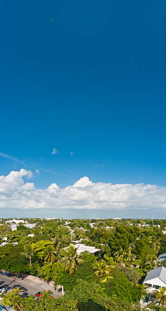 istock Key West townscape banner blue sky 148958188