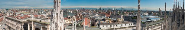 istock Milan landmark cityscape panorama 148958261