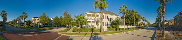 istock Luxury homes picturesque suburbs 148958374