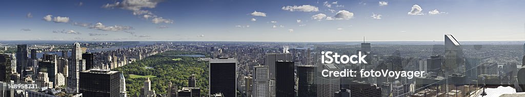 Nova Iorque, vista panorâmica - Foto de stock de Centro Rockefeller royalty-free