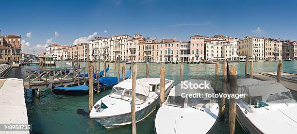 Urządzenie Taksówki Wodne Grand Canal Wenecja - zdjęcia stockowe i więcej obrazów Biały - Biały, Brzeg rzeki, Brzeg wody