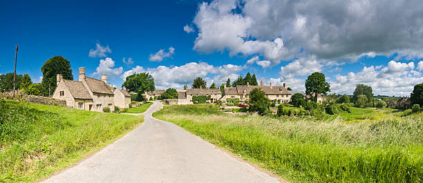 istock Cotswold picturesque village UK 148960301