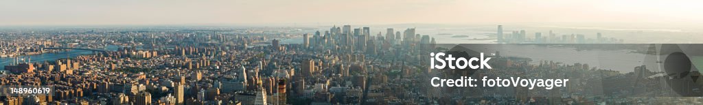 super panorama New York - Lizenzfrei Brooklyn - New York Stock-Foto