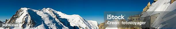 Reserva Ecológica De High De Gelo - Fotografias de stock e mais imagens de Agulhas de Chamonix - Agulhas de Chamonix, Alpes Europeus, Alta Savoie