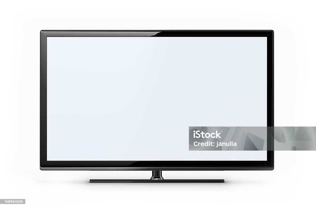 Téléviseur haute définition à écran large - Photo de Écran plat libre de droits