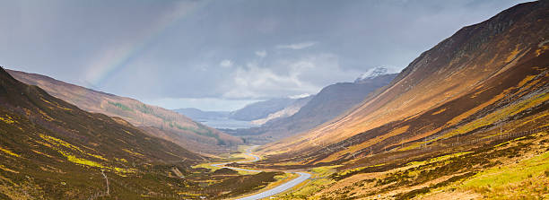 istock Scotland rainbow glen road ribbon 148963713