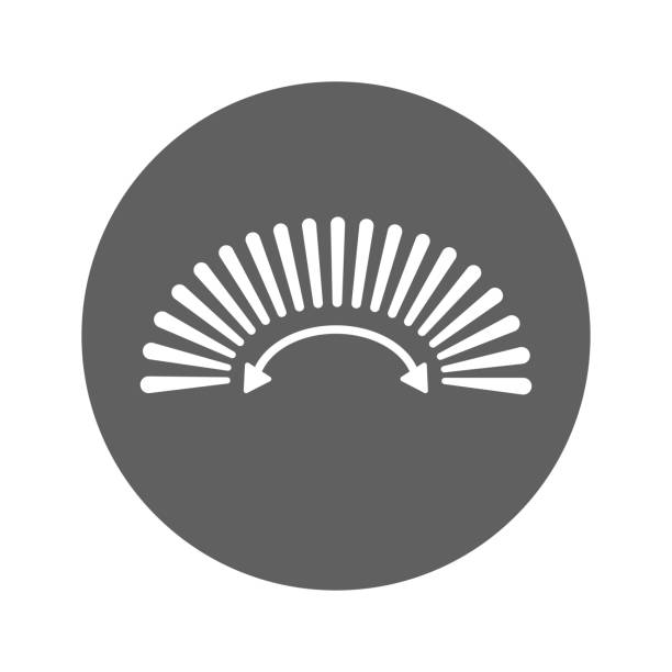 Adapt, flexible, spring icon. Adapt, flexible, spring icon. Beautiful icon symbol for commercial use, printed files and presentations, Promotional Materials, web or any type of design project. adaptability icon stock illustrations