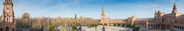 istock Seville Plaza de España panorama 148966100