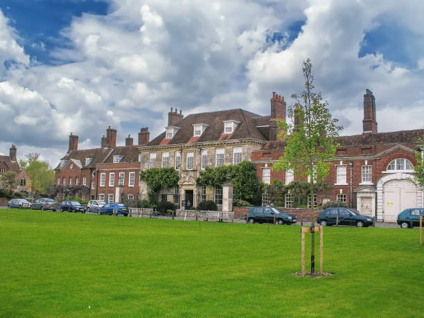 istock Street in Salisbury, England 1489667490