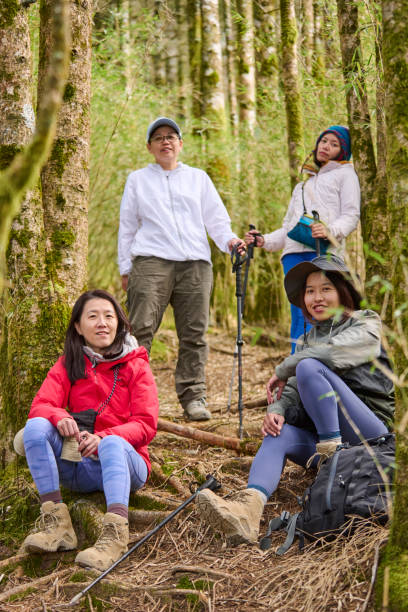 istock Female make a portrait in a forest. 1489671614