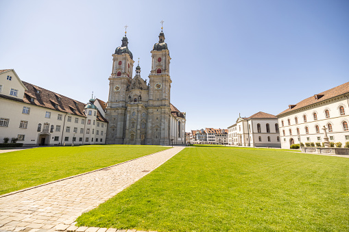 Trip to Wels. Public Garden called „Burggarten“ located in heart of the city Wels. (Upper Austria)