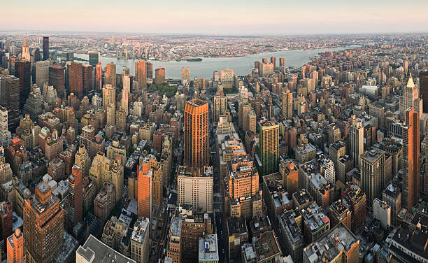 istock East Side sunset Manhattan golden towers 148967433
