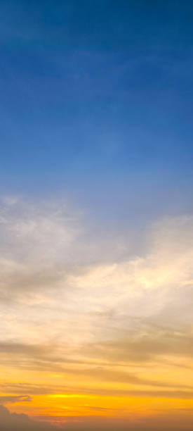 istock blue above and orange below for wallpaper 1489679975