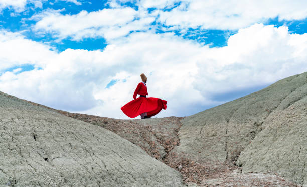 istock Whirling Dervish Sufi dancer performing. Sufi Dervish 1489696845