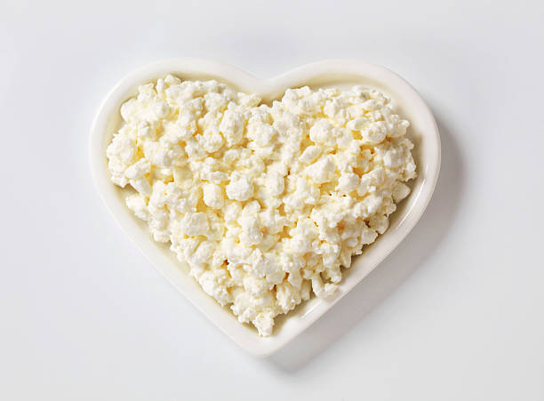 istock cottage cheese in a heart-shaped bowl 148972527