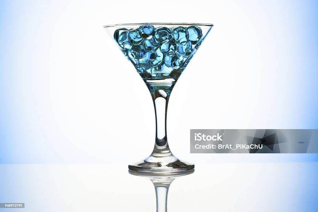 Martini-Glas - Lizenzfrei Abstrakt Stock-Foto