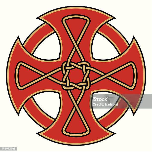 Celtic Cross Stock Illustration - Download Image Now - Art, Art And Craft, Celtic Cross