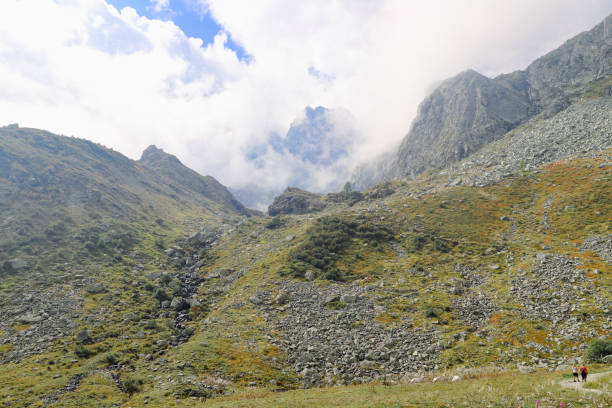 istock high mountain landscape with ominous clouds on the horizon 1489737073