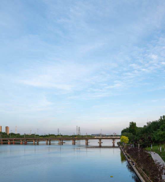istock Urban Landscape Landmark Architecture Bridge - Beijing Changping South Ring Bridge 1489763670