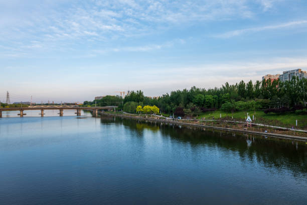 istock Urban Landscape Landmark Architecture Bridge - Beijing Changping South Ring Bridge 1489763673