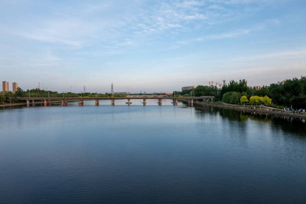istock Urban Landscape Landmark Architecture Bridge - Beijing Changping South Ring Bridge 1489763687
