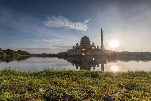 A beautiful morning at Putrajaya mosque