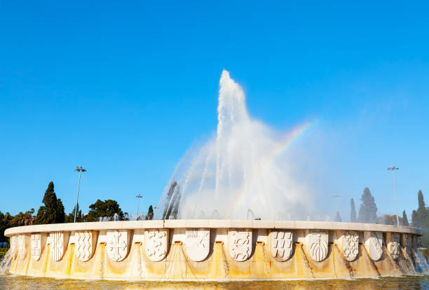istock Jeronimos fountain in Lisbon 1489801019