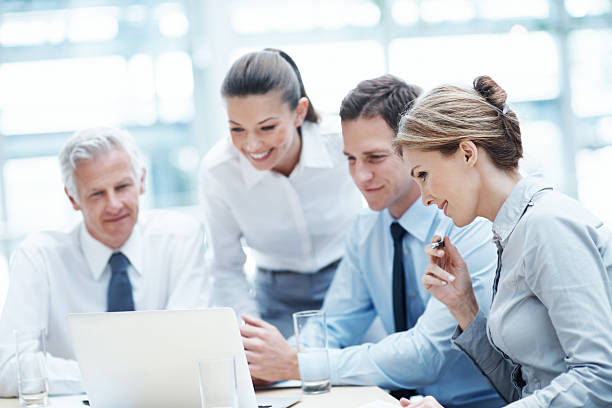 istock Getting excited about figures from the last quarter 148980678